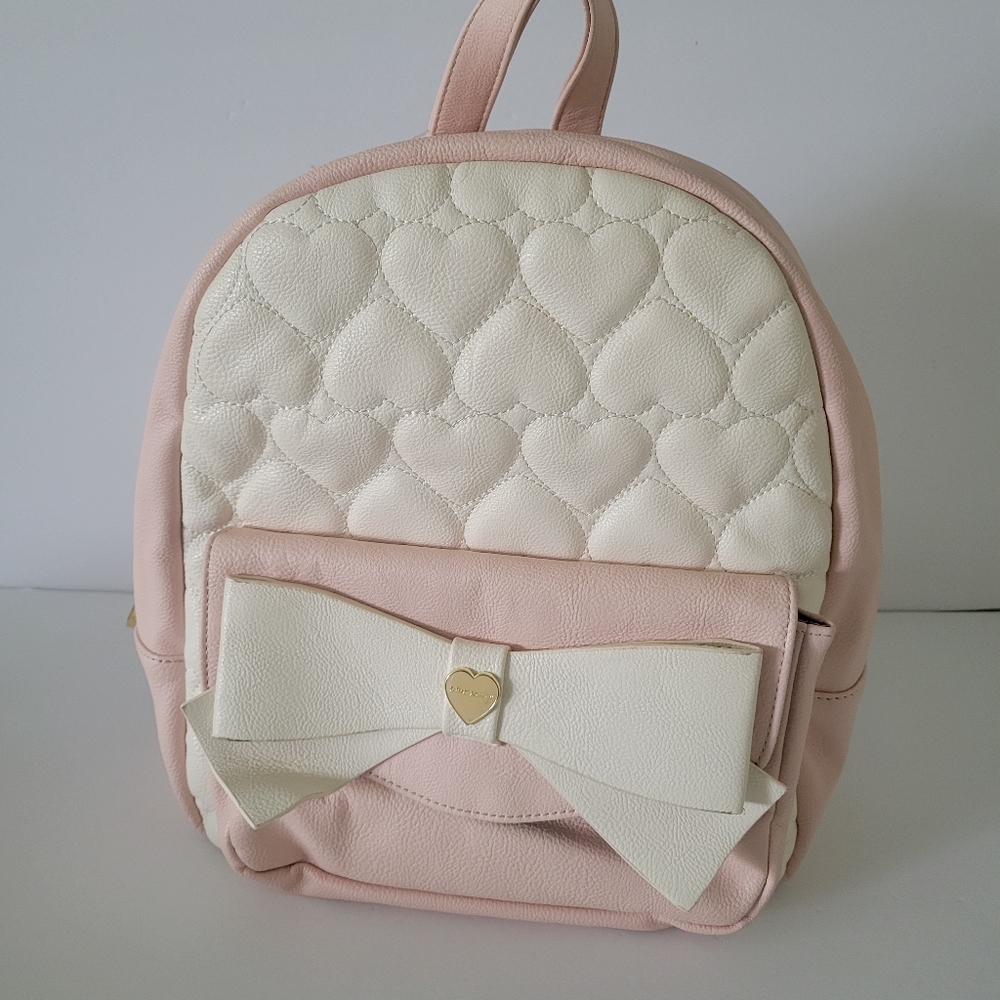 Betsey Johnson backpack purse
